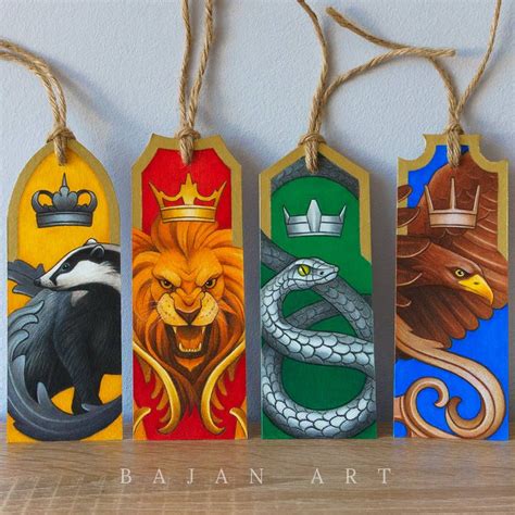 harry potter hogwarts house metal bookmarks|harry potter themed bookmarks.